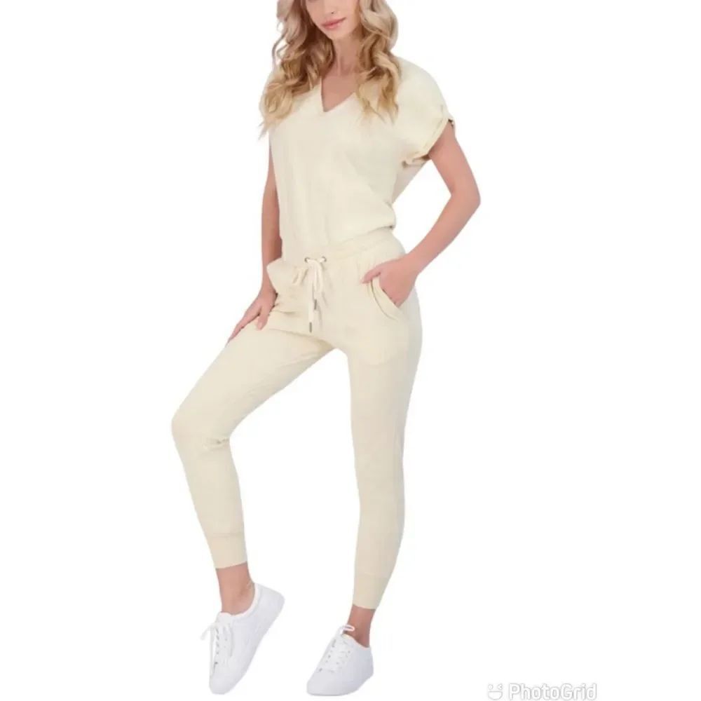n:Philanthropy Lawes Drawstring V Neck Jumpsuit